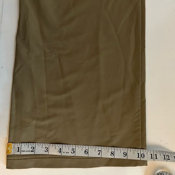 Athleta Tan Zipper Pocket Athletic Pants Size 10 - Picture 11 of 12